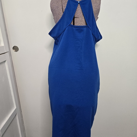 Womens Absolutely It Blue Sleeveless Dress Size 3X - Picture 3 of 5